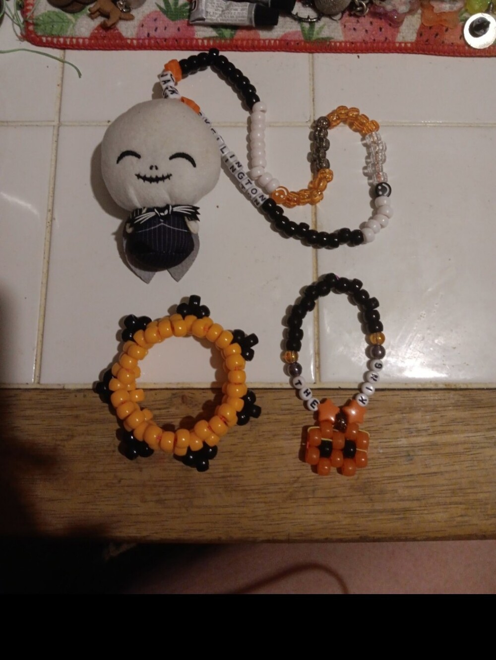 Jack skellington kandi set